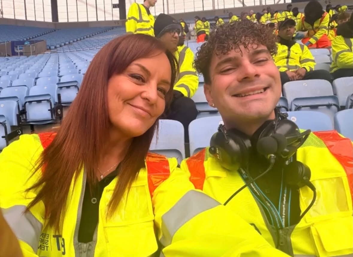 Semper Security crowd management officer at a public event