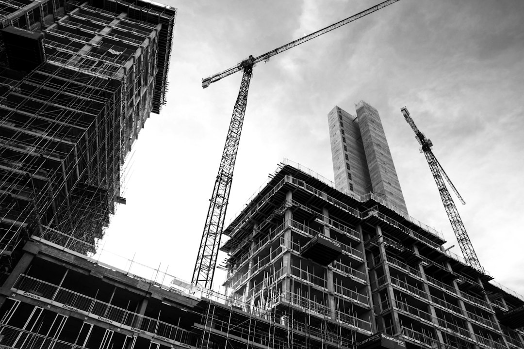 Construction and infrastructure development site